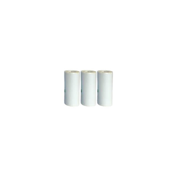 Papier Autocollant 3 Rouleaux de blanc