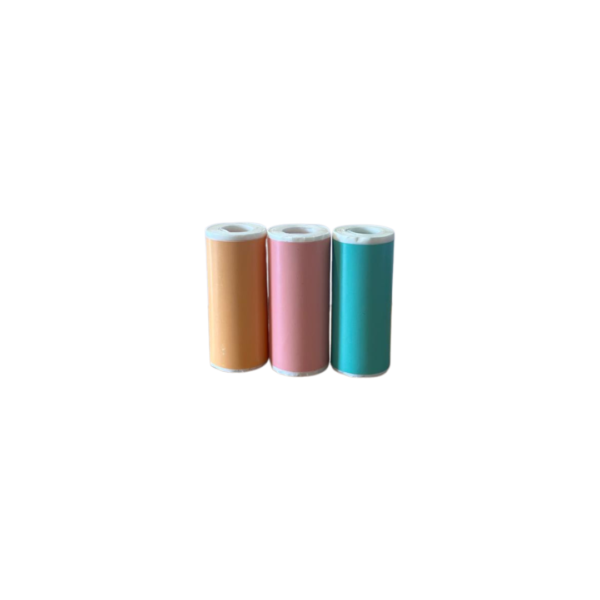 Papier Autocollant 3 Rouleaux de couleurs